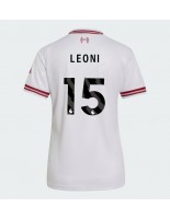 Liverpool Giovanni Leoni #15 Venkovní Dres pro Dámské 2026-27 Krátký Rukáv